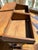 Chestnut Antique English Slant-Top Gothic Revival Oak Double School Desk For Sale - Image 8 of 10