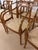 Hollywood Regency Set of 6 Governor Alston Arm Chairs From Baker For Sale - Image 3 of 12