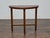 Early 20th Century Tramp Art Demi-Lune Console Table with Geometric Marquetry, circa 1900 For Sale - Image 5 of 12