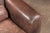 Late 20th Century Overstuffed Leather Lounge Chair in Brown by Incanto Divani For Sale - Image 10 of 12