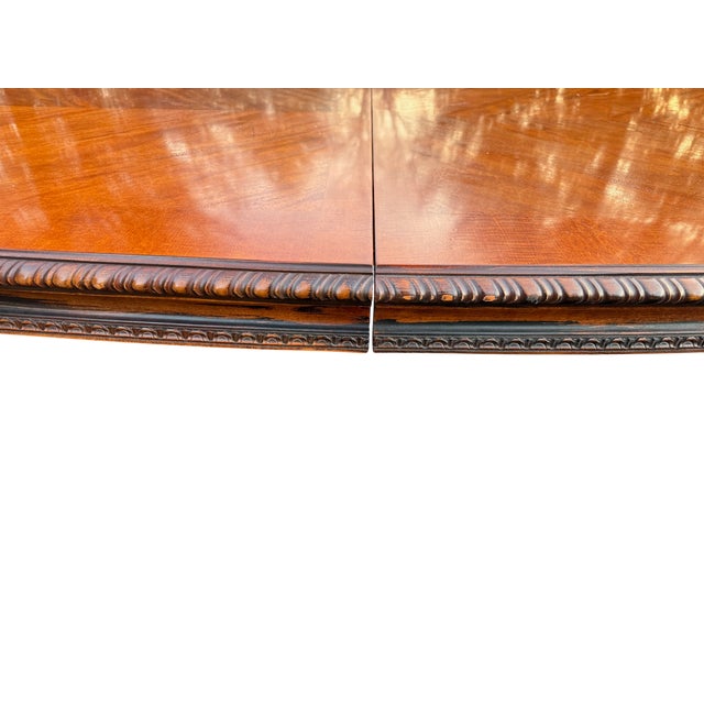 Hickory White Hampton Collection Extension Dining Table For Sale - Image 9 of 18