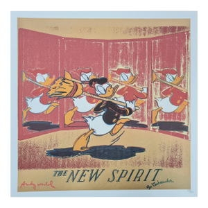 After Andy Warhol, Donald Duck, 1980s, Lithograph