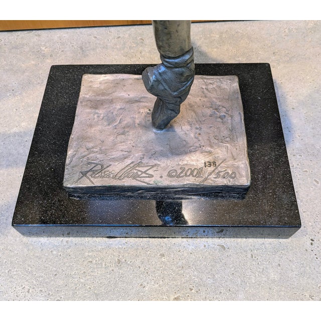 l.e. Bronze Sculpture: "Arabesque" Signed by Rebecca Clark (138/500) For Sale - Image 10 of 11