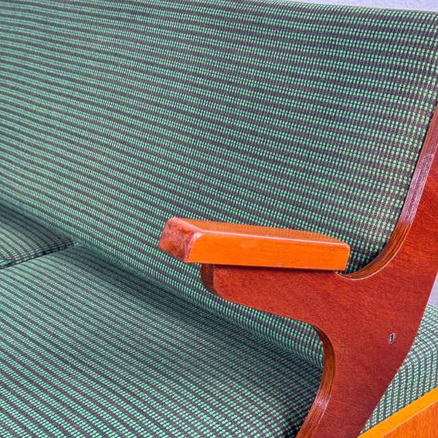 Mid-Century Convertible Sofa from Opp Drevovyroba, 1970s For Sale - Image 14 of 15