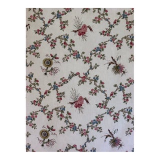 Sanderson X Giles Deacon Trelliage Fabric 4 Yards For Sale