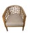 Bring a touch of organic warmth and structural elegance to your space with this stunning Mid-Century Modern style barrel...