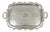 Vintage Epca Old English by Poole 5032 Silver Plated Ornate Serving Platter Tray For Sale