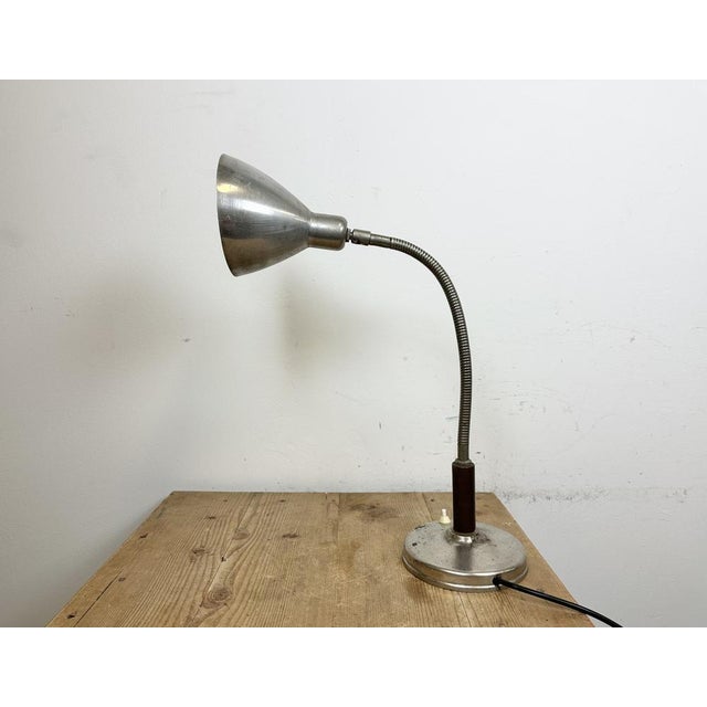 Vintage Gooseneck Table Lamp, 1950s For Sale - Image 10 of 18