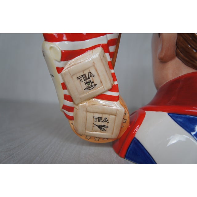 American Royal Doulton Revolutionary War Military Soldier Toby Character Jug For Sale - Image 15 of 16