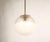 Bauhaus Bauhaus Opaline Glass Globe Ceiling Lamp, 1930s For Sale - Image 3 of 4