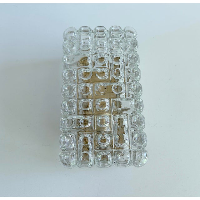 Vintage Bubble Glass Sconce, 1960s For Sale - Image 4 of 14