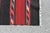 Textile 1960s Rustic Hand Knotted Red Striped Kilim For Sale - Image 7 of 10