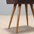 Vintage Stools in Beech and Leatherette, Italy, 1950s, Set of 2 For Sale - Image 4 of 8