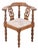 Vintage Danish Oak Corner Chair, 1940s For Sale