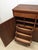 Mid 20th Century Lane Delineator Fitted Interior High Chest Designed by Paul McCobb in Walnut With Chrome Hardware For Sale - Image 9 of 18