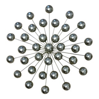 Mid-Century Starburst Wall Hanging, C. 1960s For Sale