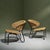 Black Rattan Lounge Chairs with Black Tubular Steel Frames by Gebroeders Jonkers for Dirk van Sliedregt, Netherlands, 1960s, Set of 2 For Sale - Image 8 of 8