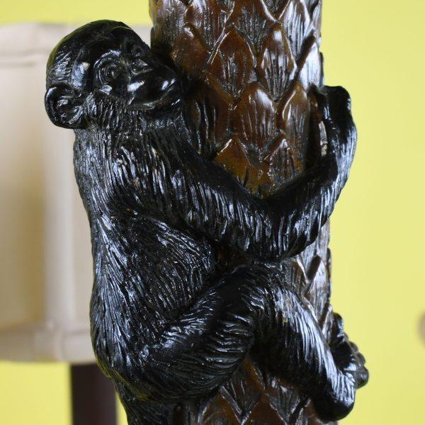 Late 20th Century Vintage Palm Tree With Monkey Chandelier For Sale - Image 5 of 5