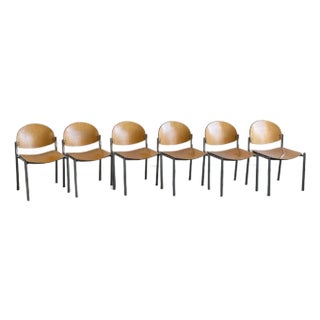 Post Modern Dining Chairs - Set of Six For Sale