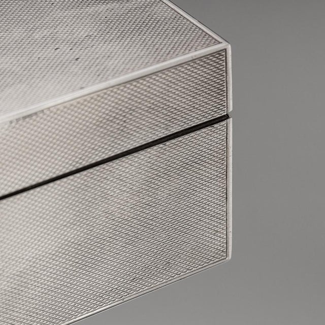 20th Century Silver Cigar Box from C J Vander Ltd, London, 1963 For Sale - Image 9 of 15