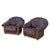 Late 20th Century Slouchy Overstuffed Leather Lounge Chairs in Chocolate Brown - Pair For Sale - Image 18 of 18
