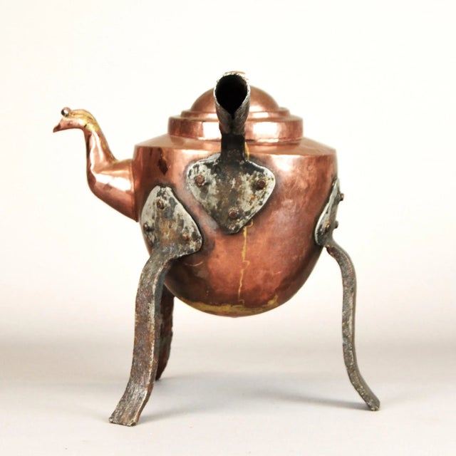 Metal Vintage Copper Vessels, 1950s, Set of 4 For Sale - Image 7 of 12