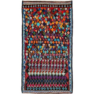 Vintage Persian Mahal Rug – Size: 2" X 3'6" For Sale