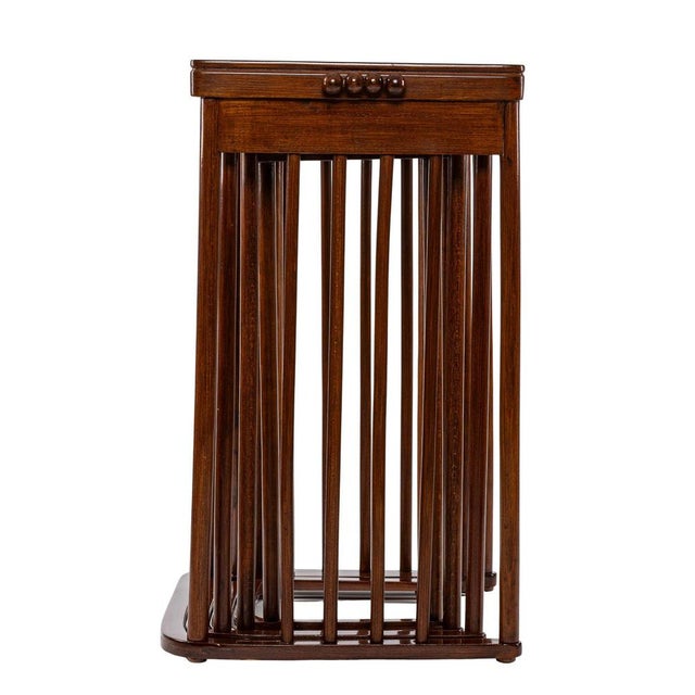 Antique Nesting Tables by Josef Hoffmann for J. & J. Kohn, 1890s, Set of 4 For Sale - Image 6 of 9