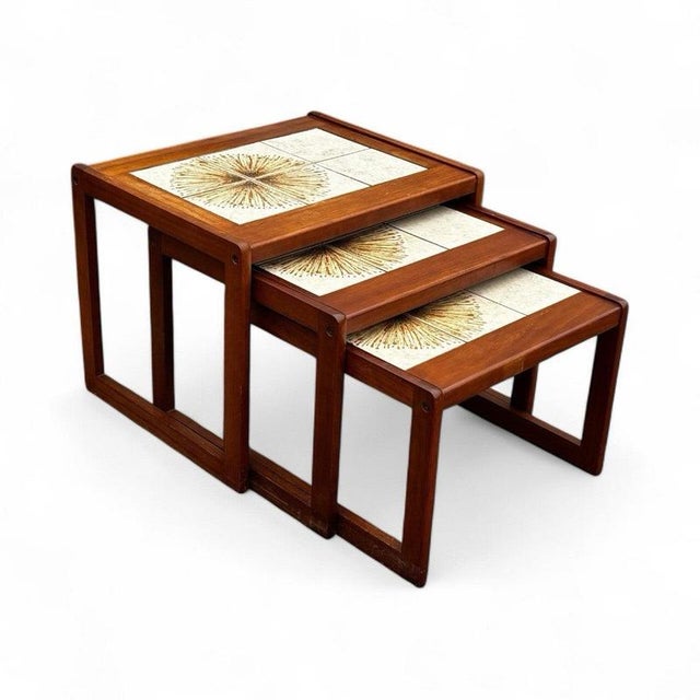 Mid-Century Nest of Tables, Set of 3 For Sale - Image 12 of 12