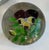 19th Century Rare Antique Baccarat Purple Pansy Lampwork Paperweight For Sale - Image 5 of 7
