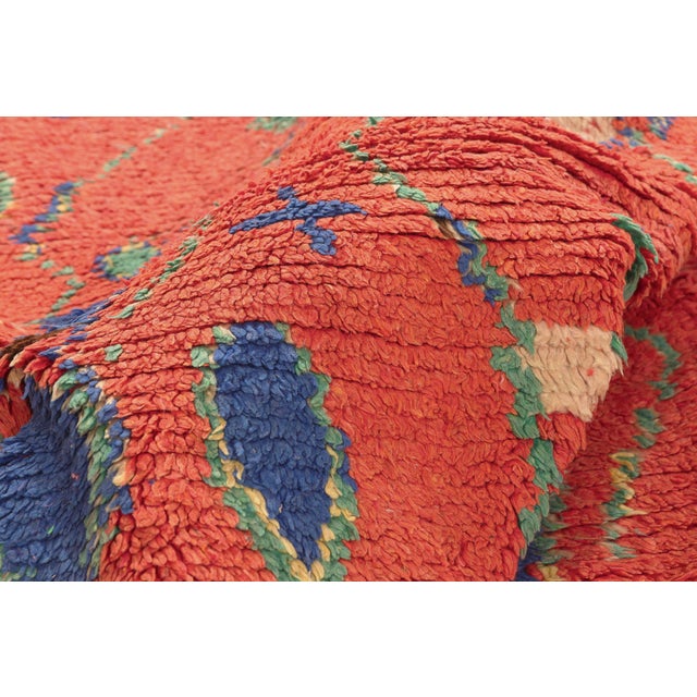 Vintage Azilal Moroccan Rug, 04'04 X 10'00 For Sale In Dallas - Image 6 of 10