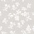 Floating Petals Wallpaper by Susan Hable in Gray / White For Sale