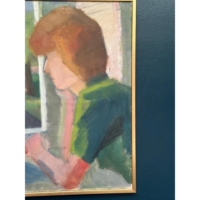 Anna‑stina Nilstoft, Woman, 1950s, Oil Painting on Canvas, Framed For Sale - Image 5 of 18