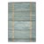Freya Geometric Rug by Celerie Kemble for Chairish in Soft Blues, 12'x18' For Sale