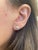 Classic natural diamond stud earrings, by Alexander Beverly Hills. Two matching round brilliant diamonds 0.87 carats...