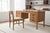 A beautifully restored mid-century Danish modern desk showcasing clean architectural lines and timeless functionality....