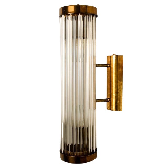 Art Deco Skyscraper Wall Light For Sale