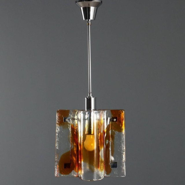 Murano Glass Pendant, 1970s For Sale - Image 6 of 9