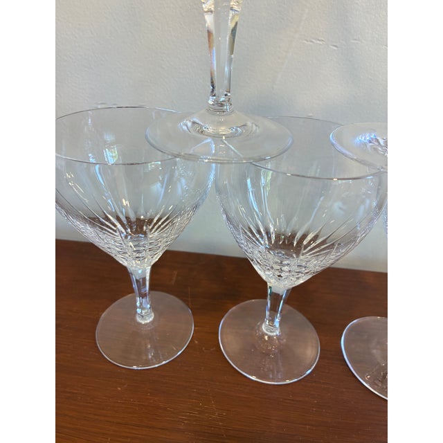 Vintage Josair Germany Crystal Water Glasses -Set of 10 For Sale - Image 10 of 10