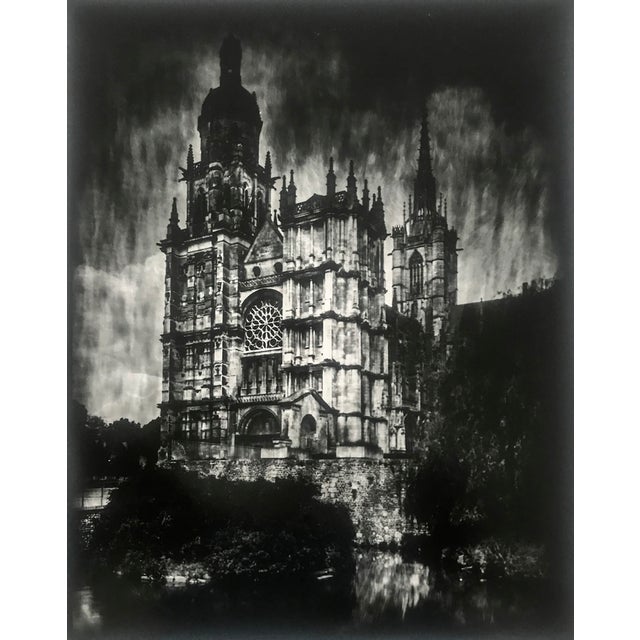 Sébastien Béghin, Notre-Dame Cathedral of Évreux, 2021, Silver Print For Sale
