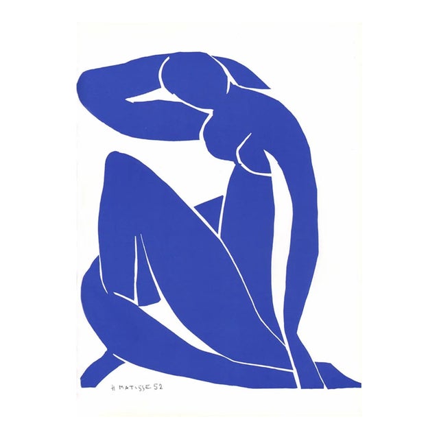 1984 Henri Matisse Lithograph Blue Nude 2 For Sale