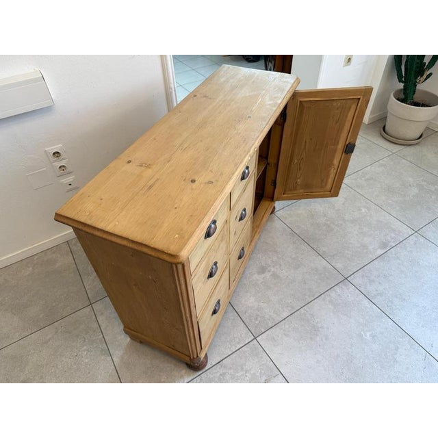 Art Nouveau Shop Chest in Spruce, 1890s For Sale - Image 12 of 18