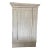 Early 19th Century Antique Whitewashed Pine Armoire Cabinet For Sale