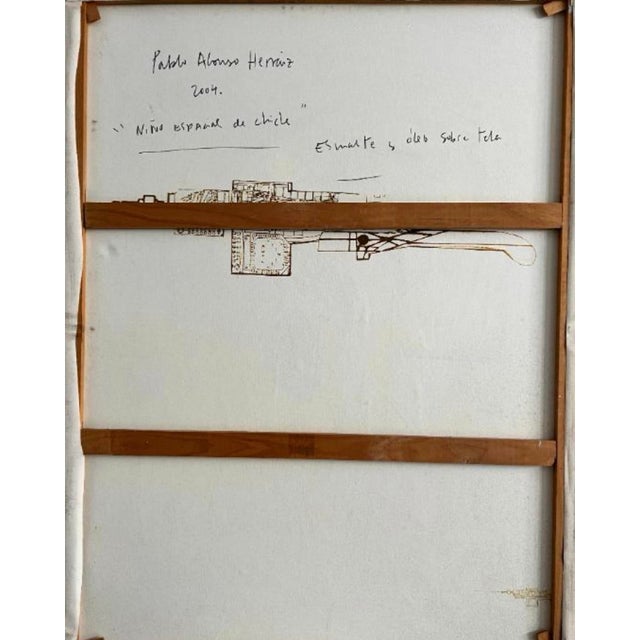 2000 - 2009 Pablo Alonso Herraiz, 2004, Oil on Canvas For Sale - Image 5 of 6