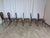 Vintage Brutalist Wooden Dining Chairs, 1970s, Set of 6 For Sale - Image 12 of 18