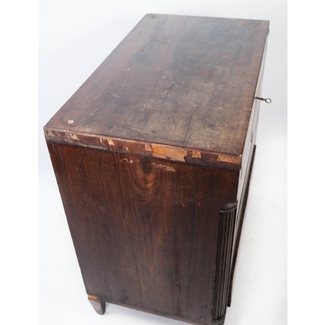 Mahogany Chest of Drawers by Louis Seize For Sale - Image 12 of 15