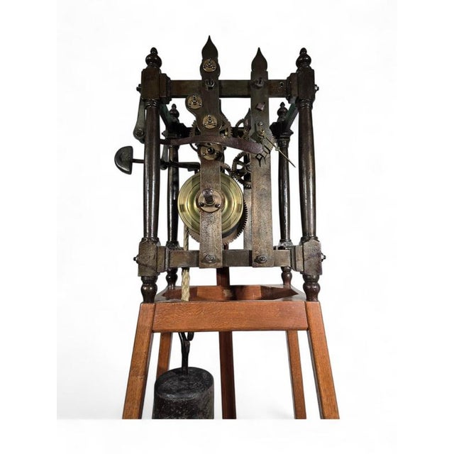 Large Tower Clock by H. Wheight, Malmesbury, 1859 For Sale - Image 15 of 18