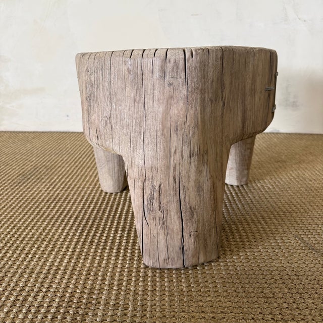 Contemporary Vintage Stump Table For Sale - Image 3 of 7