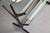 Wood Mid Century Mahogany Side Table With Magazine Rack and Brass Detail For Sale - Image 7 of 11