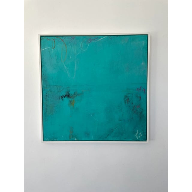 "Lumiere" Original Abstract Acrylic Painting by Jakki Jandrell For Sale In Los Angeles - Image 6 of 8